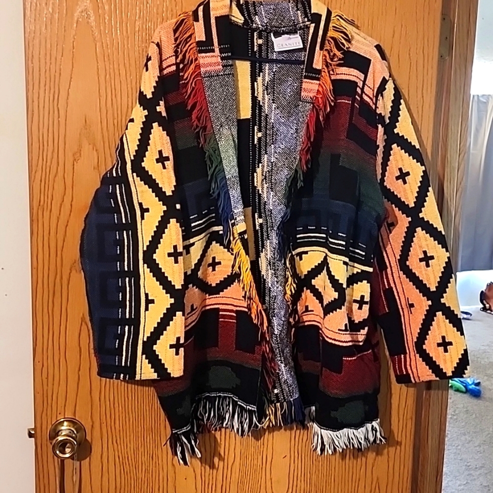 Granite Fringe Aztec Jacket